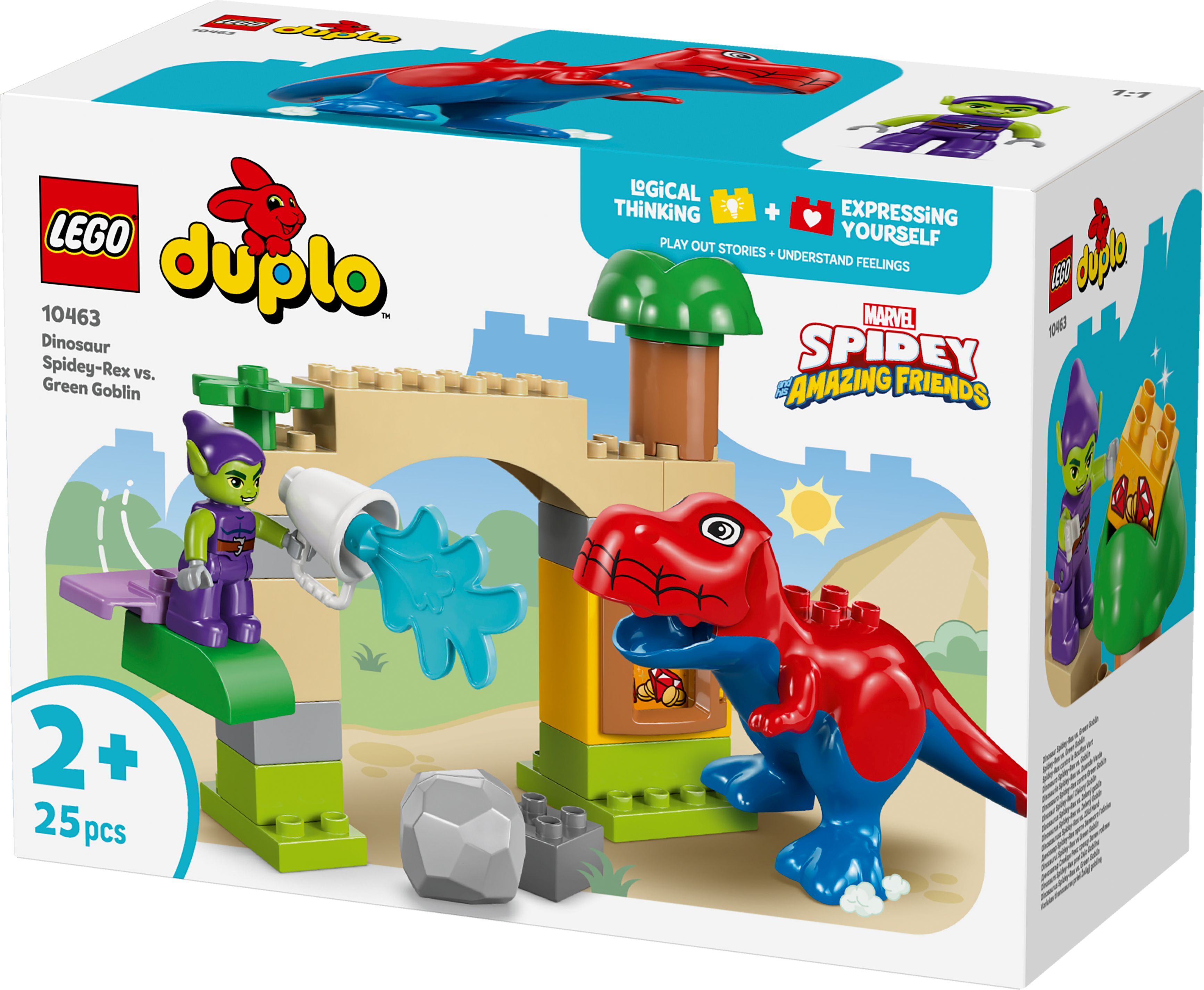LEGO® DUPLO 10463 Spidey-Rex versus Green Goblin