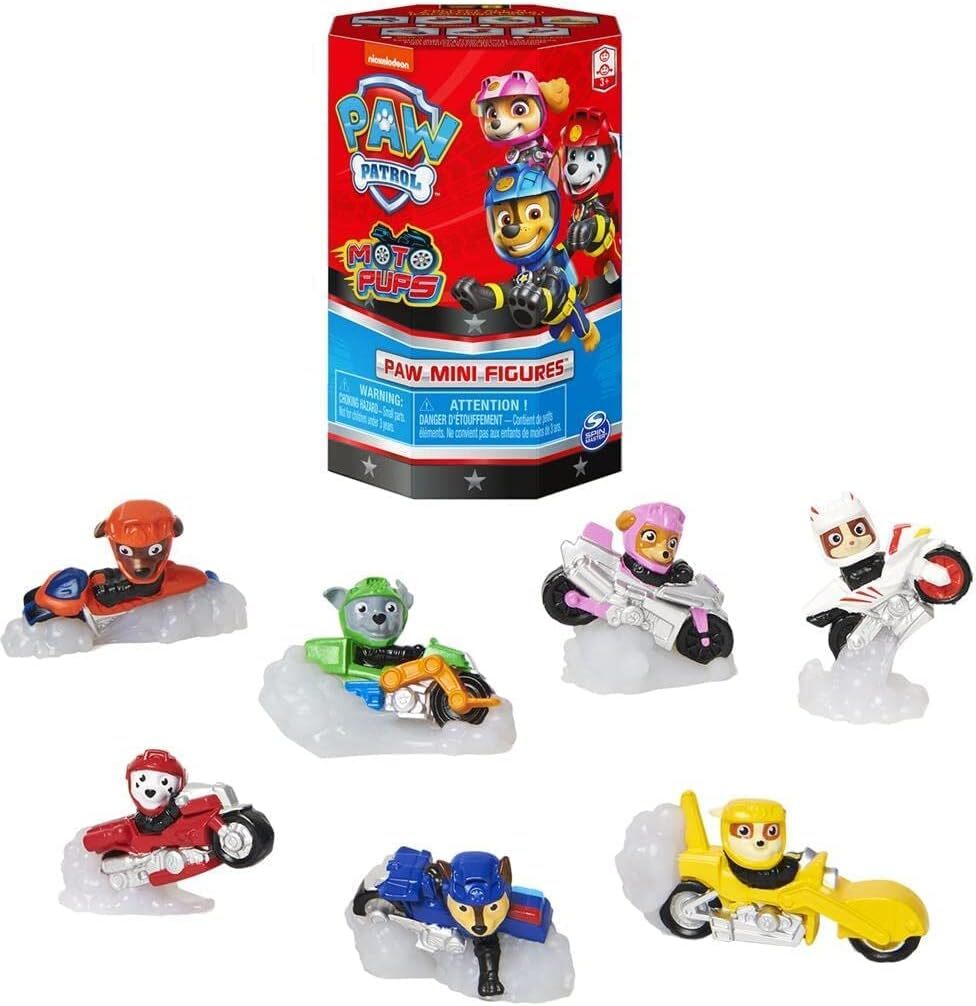 PAW Moto Deluxe minifiguren