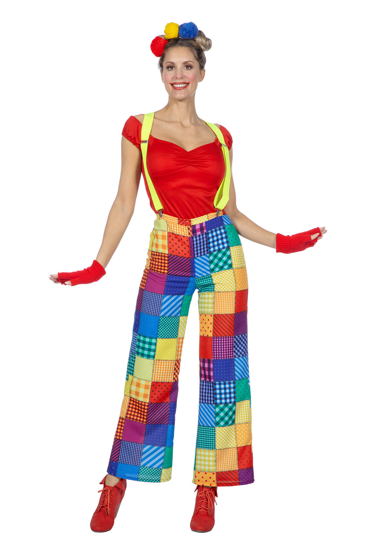 Clownsbroek patchwork