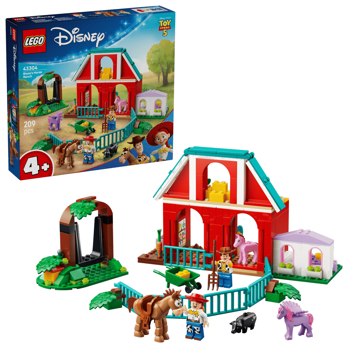 LEGO® Disney pixar 43304 Blaze's paardenranch