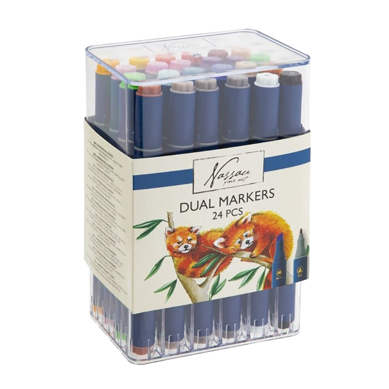 Alcoholmarker duo punt 24 stuks