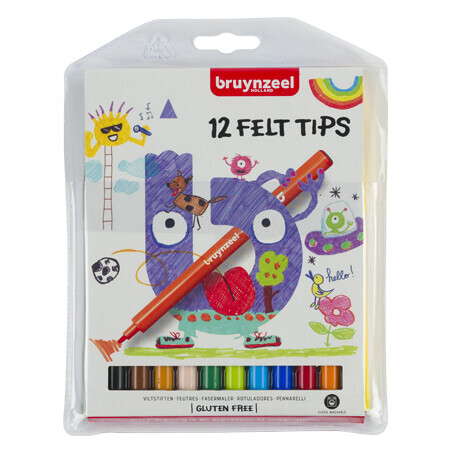 BZ Kids viltstiften 12 afbeelding