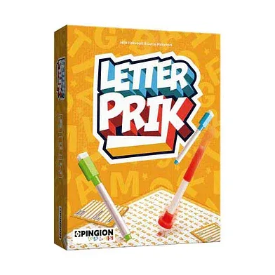 Letterprik bordspel 22,5x17x5cm