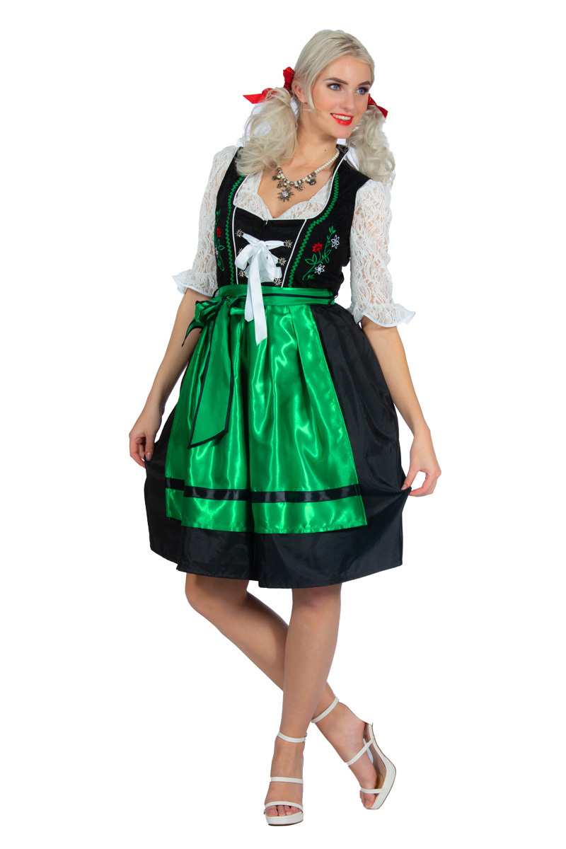 Dirndl jurk groen