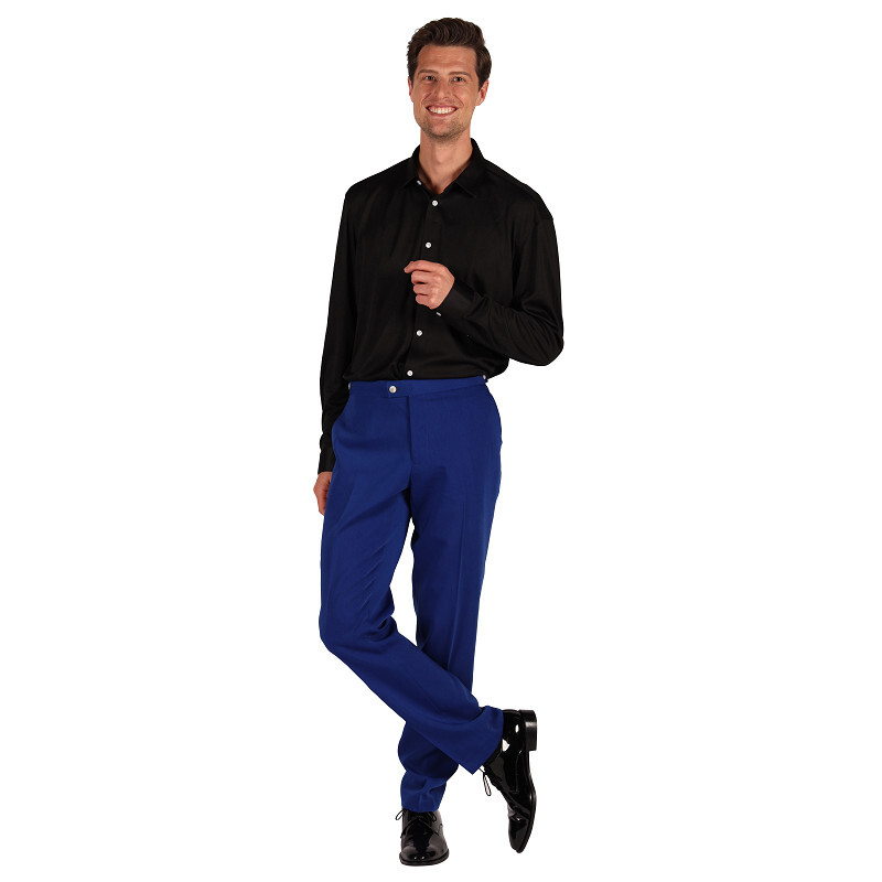 Herenbroek Classic blauw