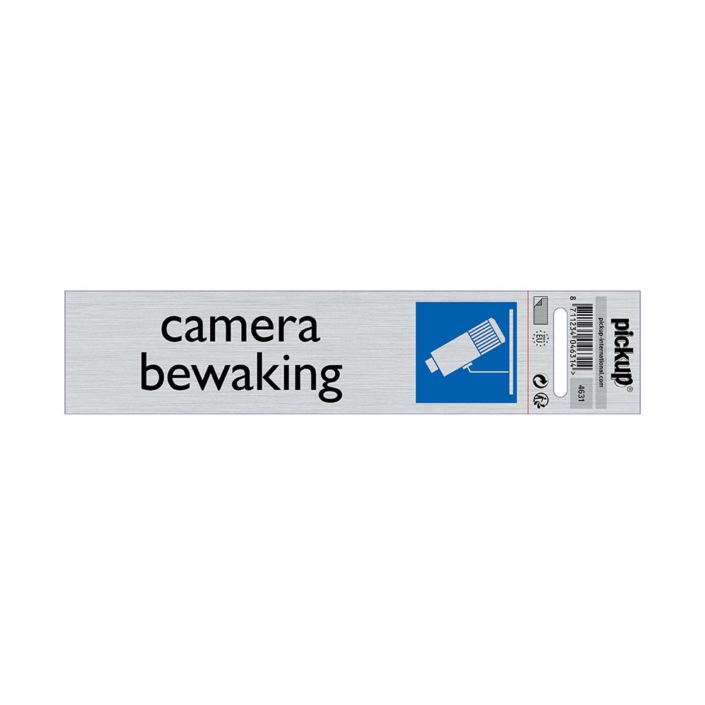 Pickup Bord Alulook Camerabewaking 165x44 mm zelfklevend