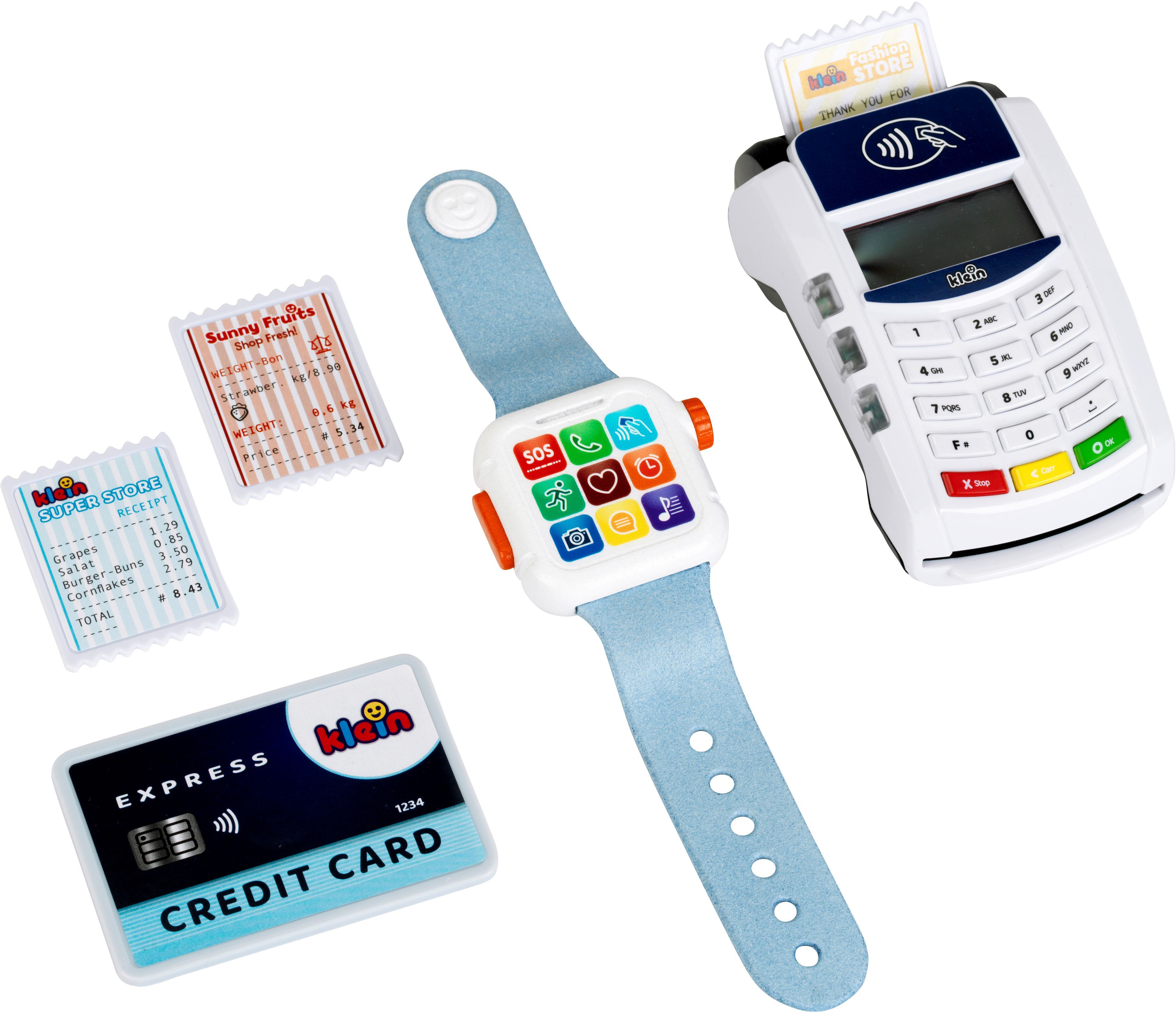 My Market - PoS-terminal en smartwatch, met licht, geluid en contactloze betaalf