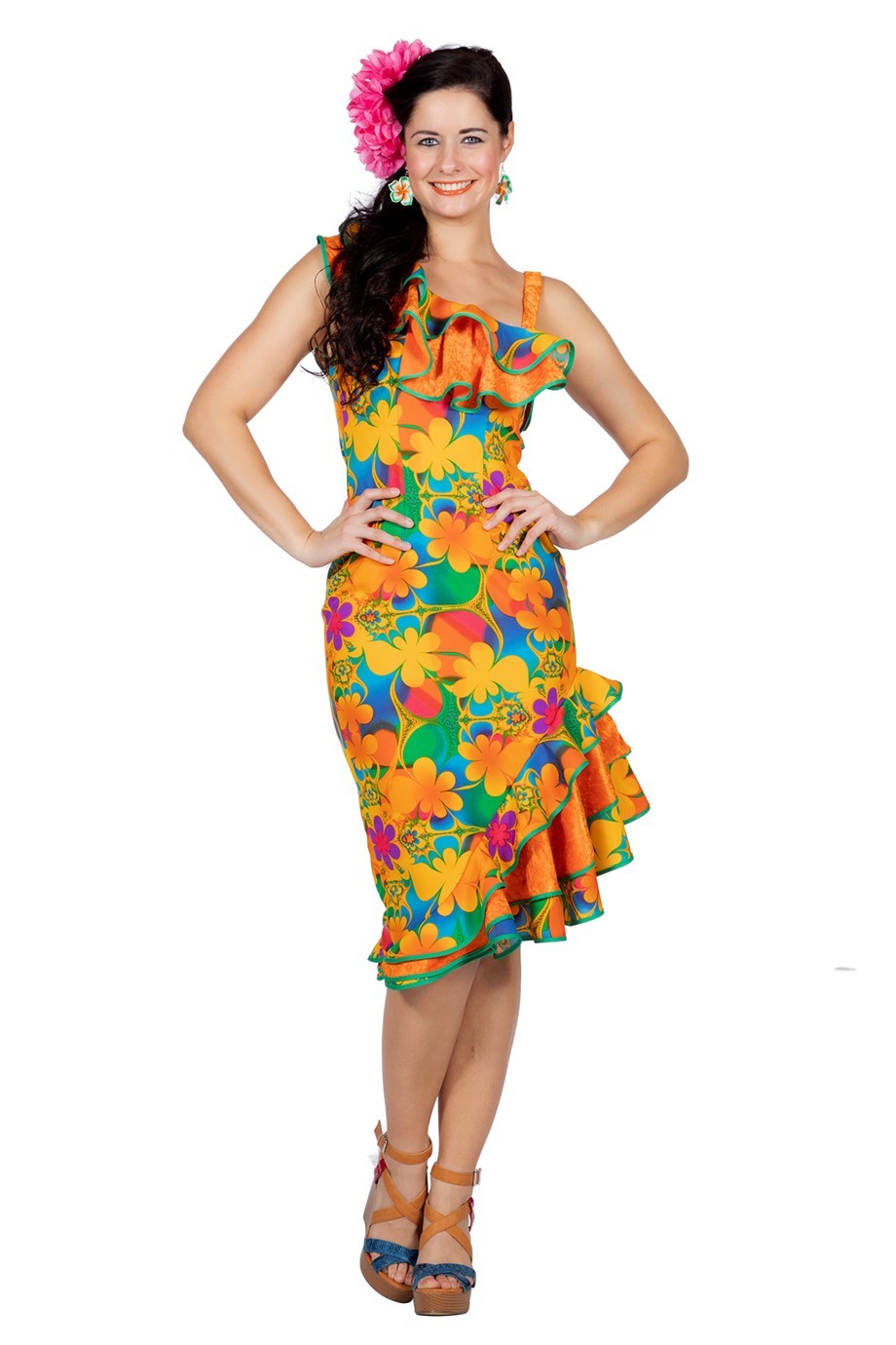 Jurk Hawaii bloem