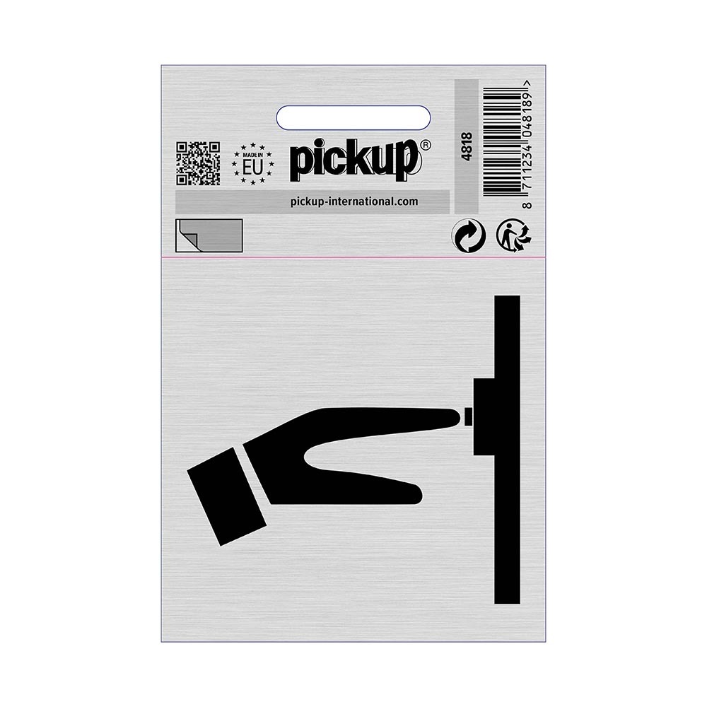 Pickup Bord Alulook Bellen picto 80x80 mm zelfklevend