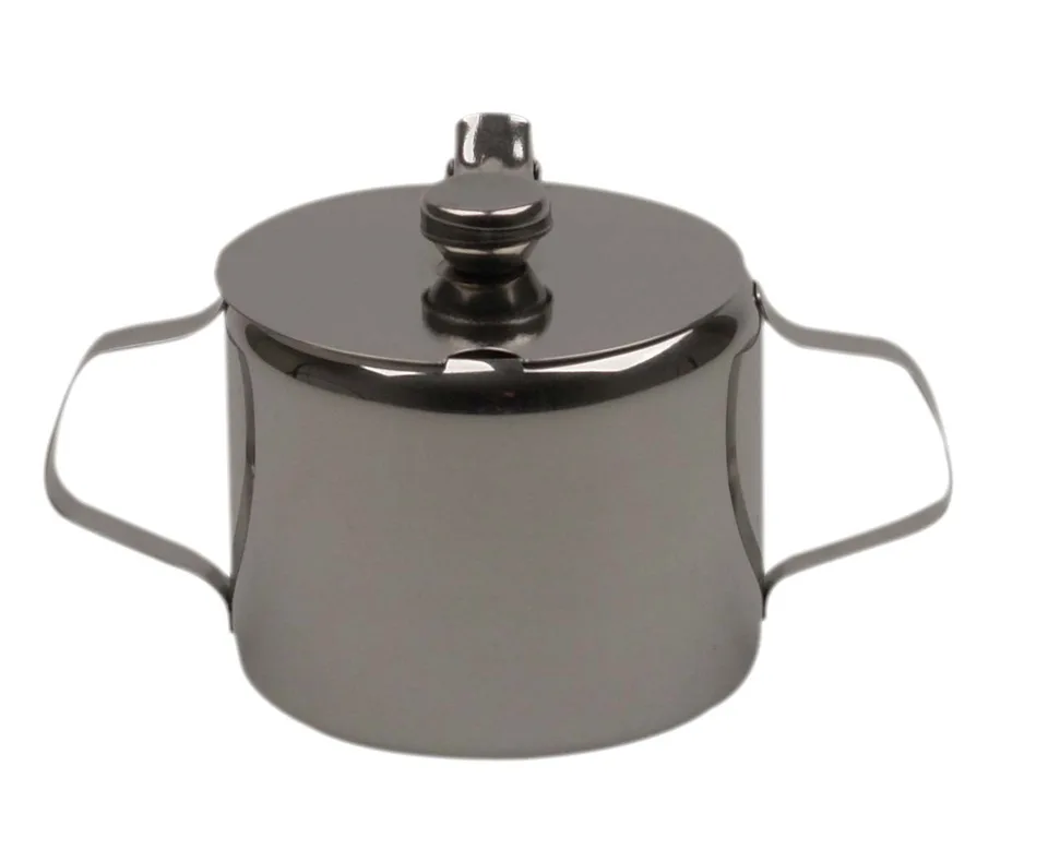 Suikerpot neutraal 8.5cm 30 cl 18/10 zilver