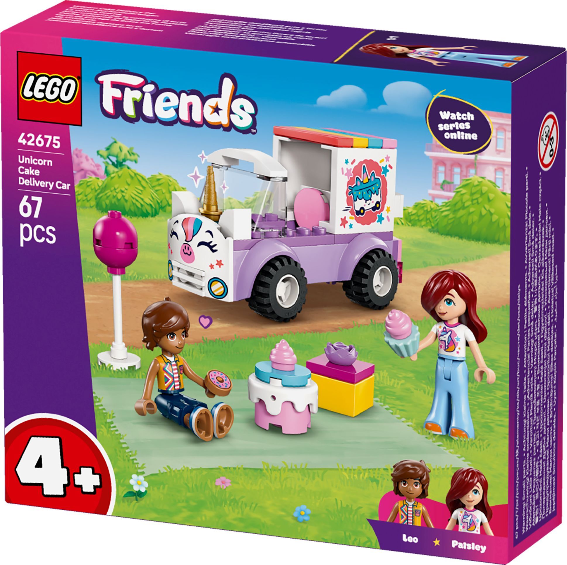 LEGO® Friends 42675 eenhoorntaart bezorgwagen