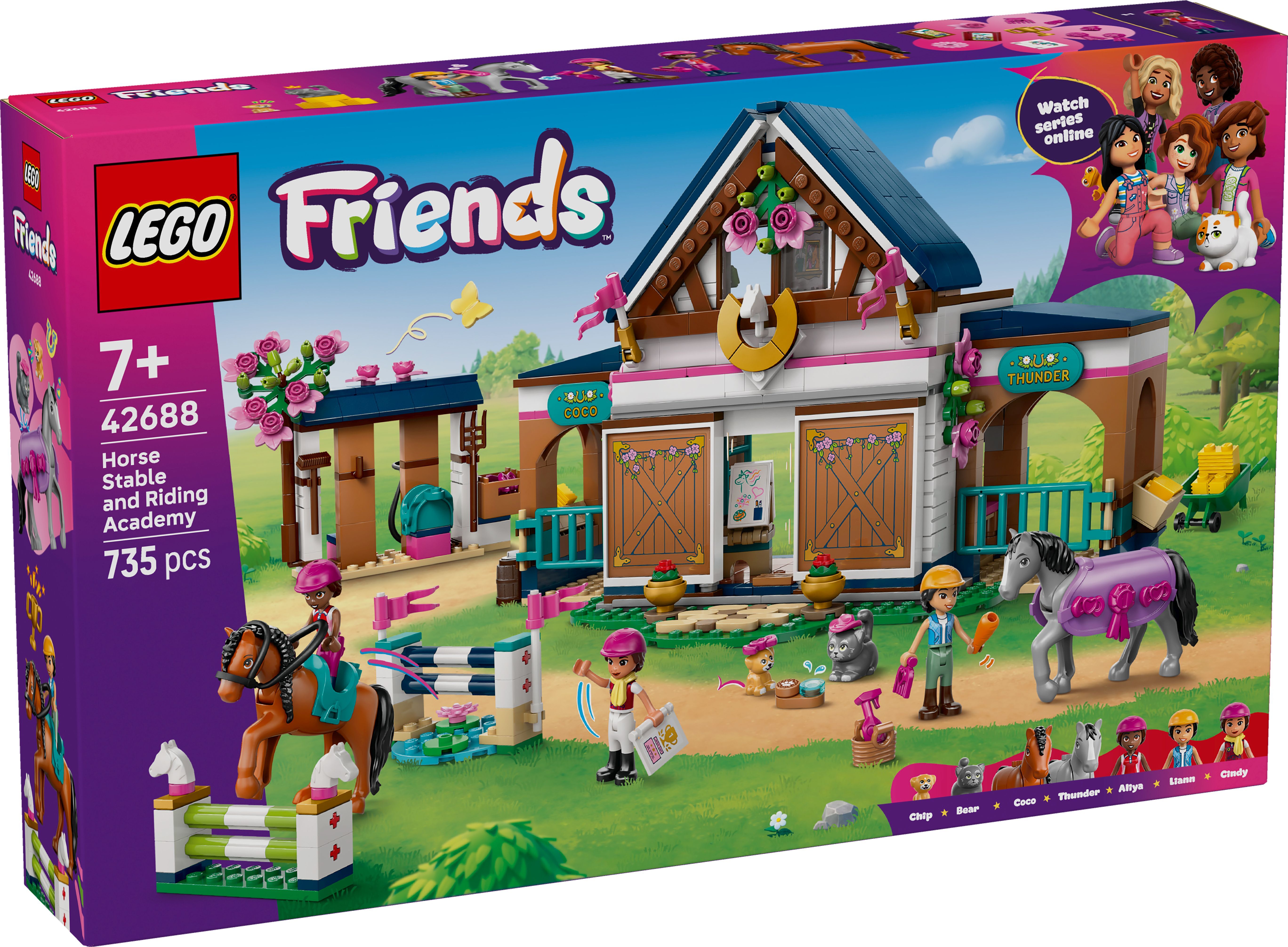 LEGO® Friends 42688 paardenstal en rijschool