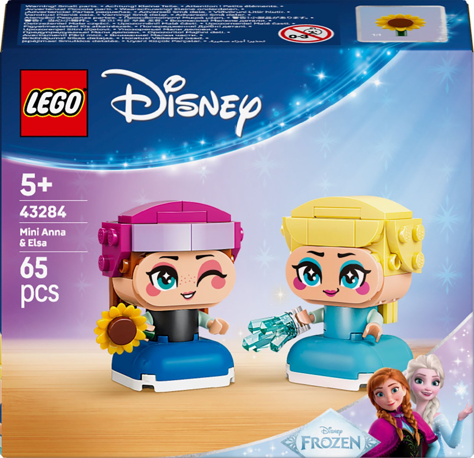 LEGO® Disney Prinses 43284 de mini prinsessen Anna en Elsa