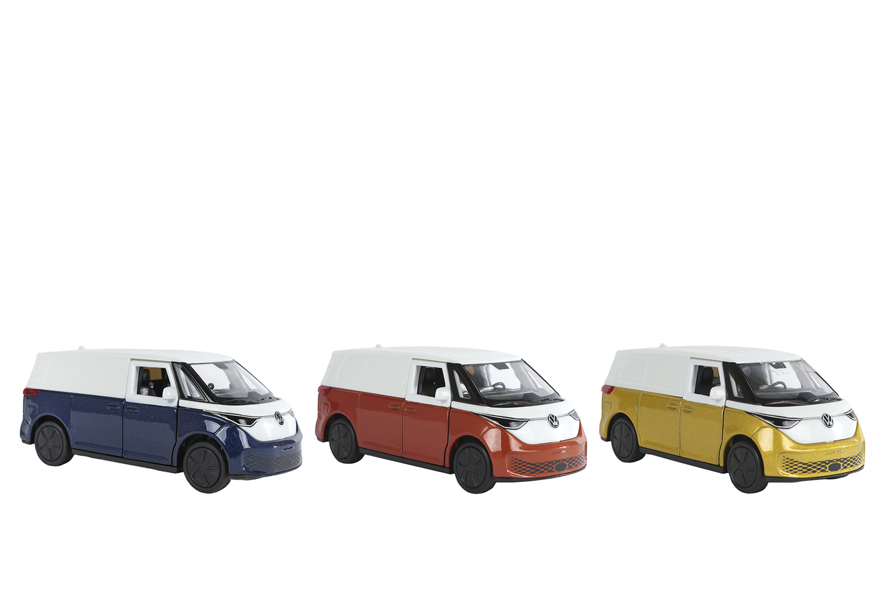 Welly Volkswagen ID Buzz Cargo die cast pull back 3ass 11,5cm