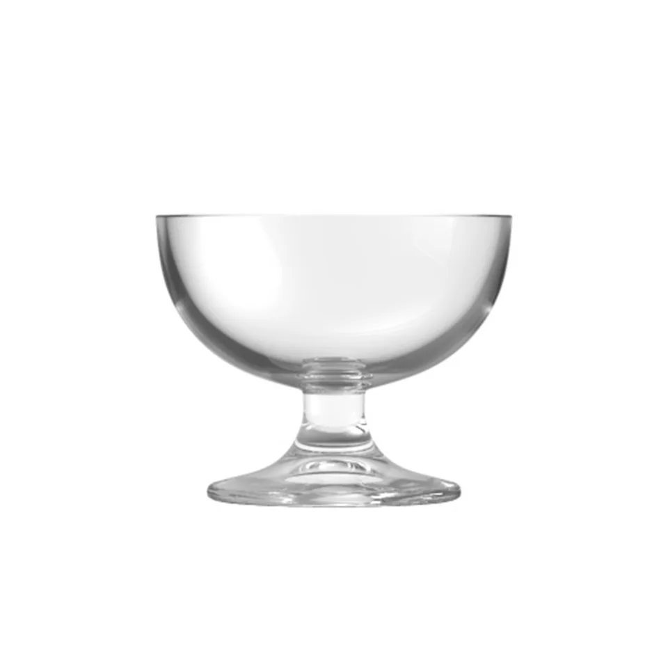 Royal leerdam ijscoupe op voet desserts 28 cl glas