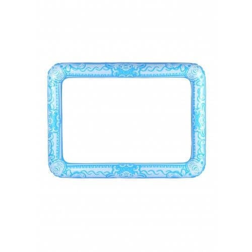 Opblaasbare fotolijst blauw