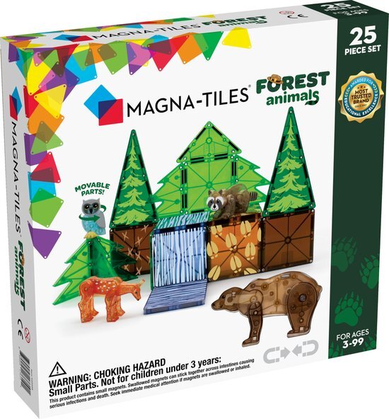 MagnaTiles Bosdieren afbeelding