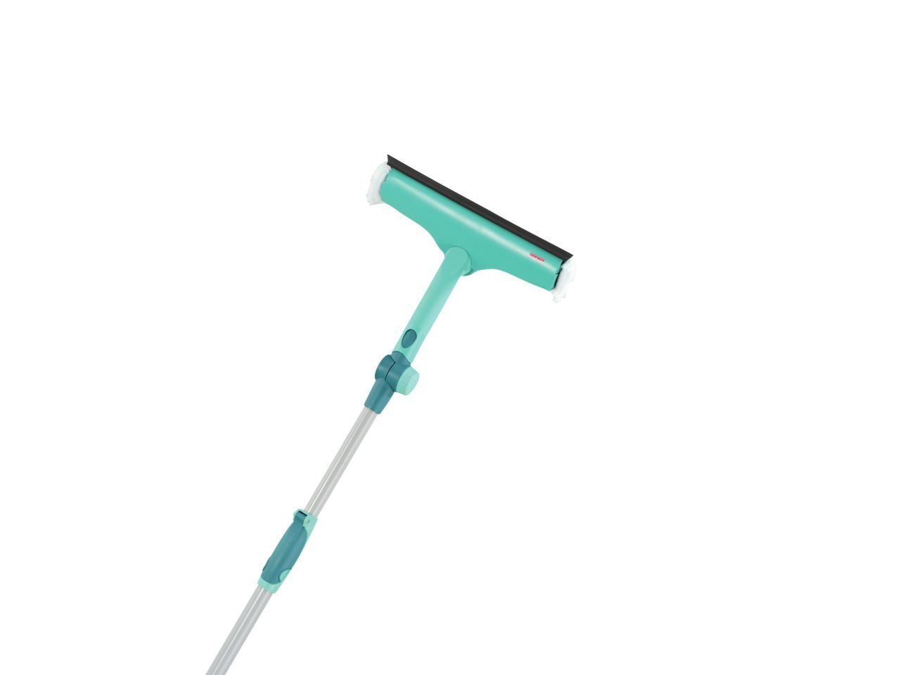Leifheit raamwisser 4in1 28 cm met telescoopsteel en draaiknop (110-190 cm) click system