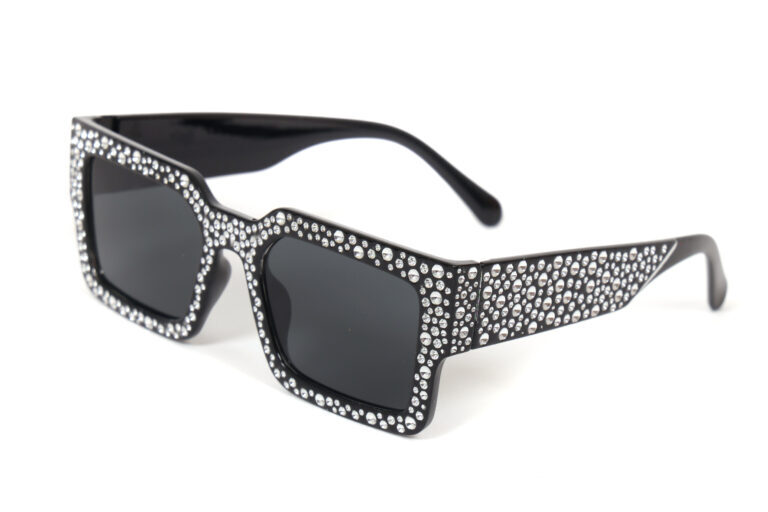 Bling bril zwart