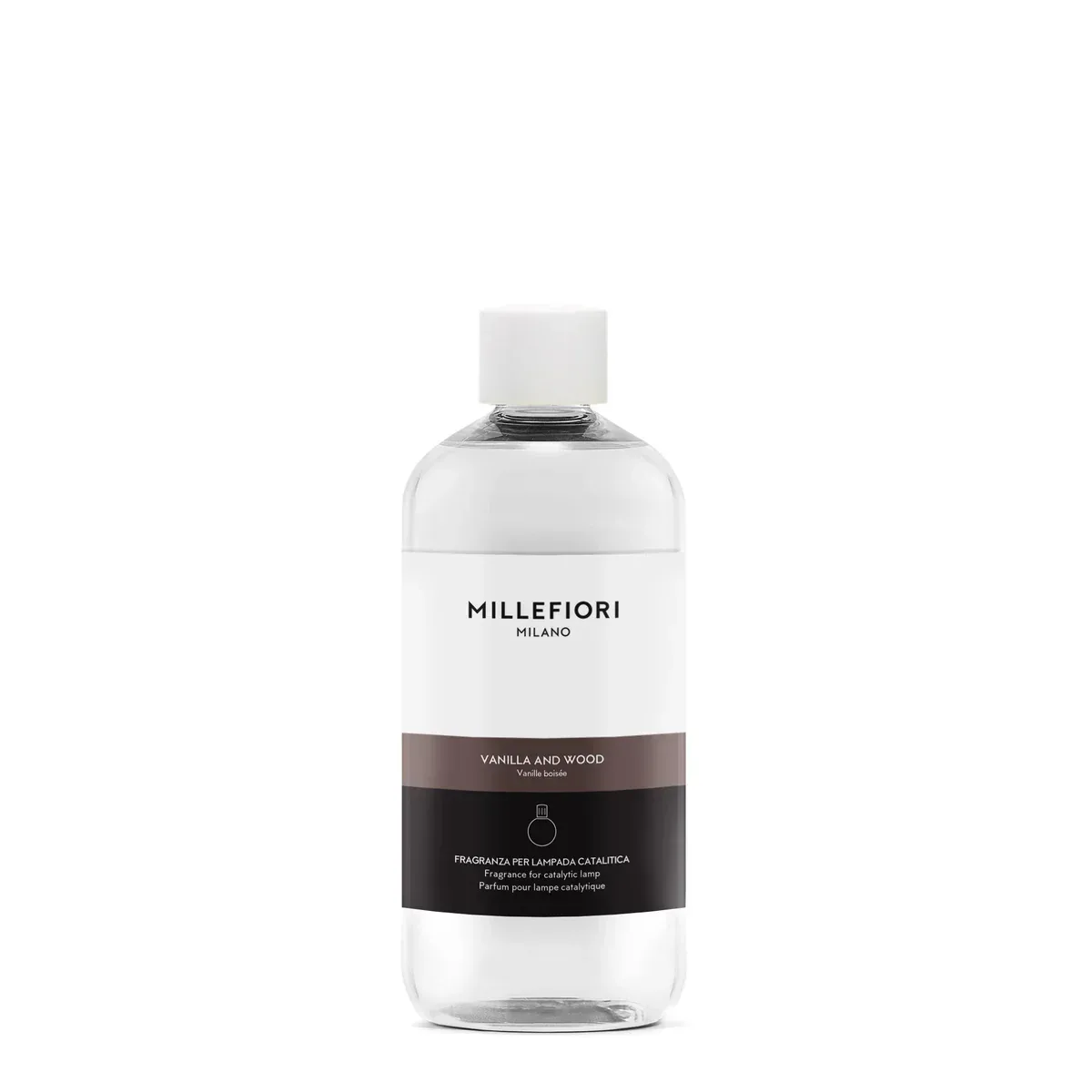 Millefiori Milano catalytic lamp refill 500 ml vanilla & wood