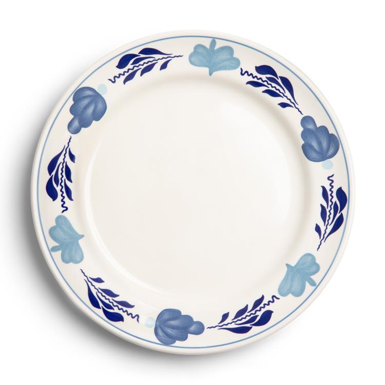 Boerenbont boerenblauw bord 21 cm