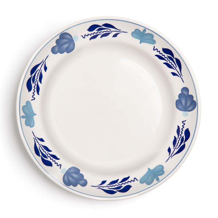 Boerenbont boerenblauw bord 25,5 cm