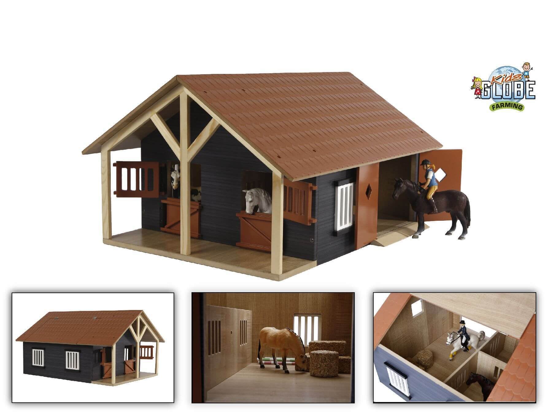 Kids Globe paardenstal afbeelding