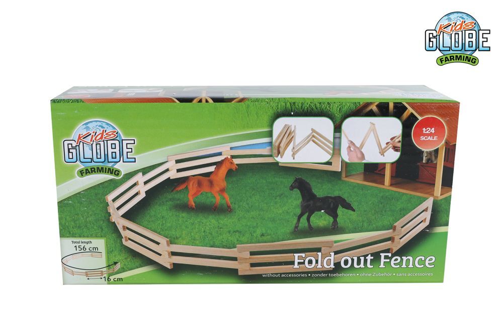 Kids Globe houten omheining hek 1:24 156cm afbeelding
