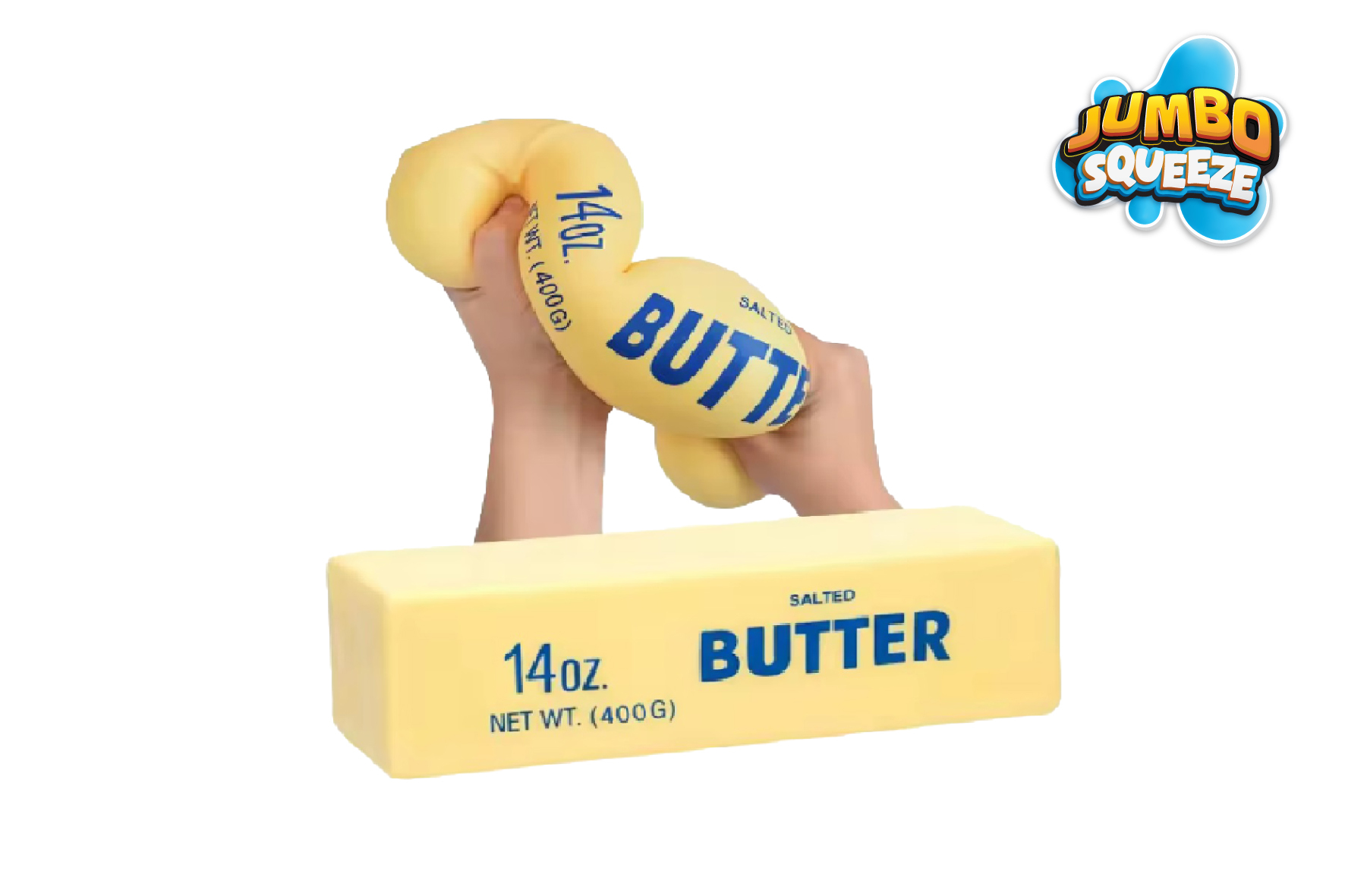 Jumbo squeeze mega boter XL 20,5x4x4 cm