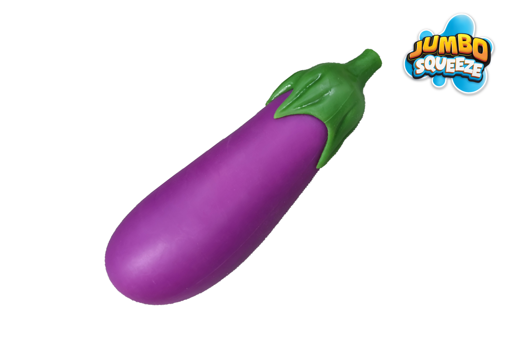 Jumbo squeeze aubergine 7,5x7,5x28 cm