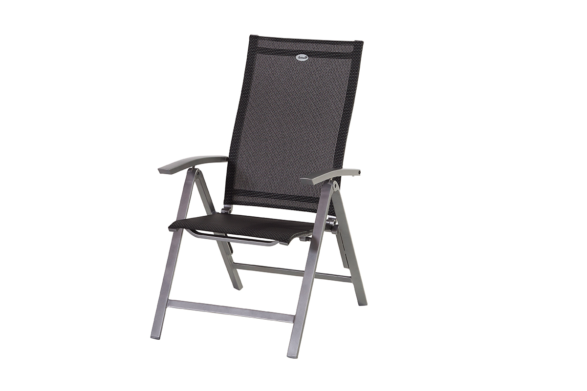 Hartman Patricio verstelbare tuinstoel seal grey