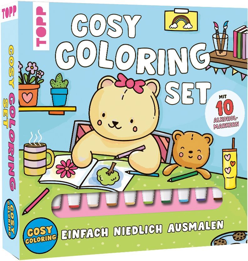 Kleurboek Cosy - gewoon schattige kleurset