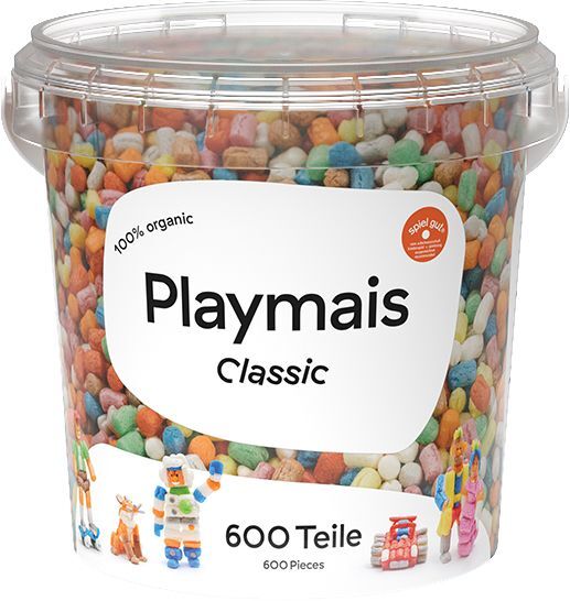 Playmais emmer 600 stuks