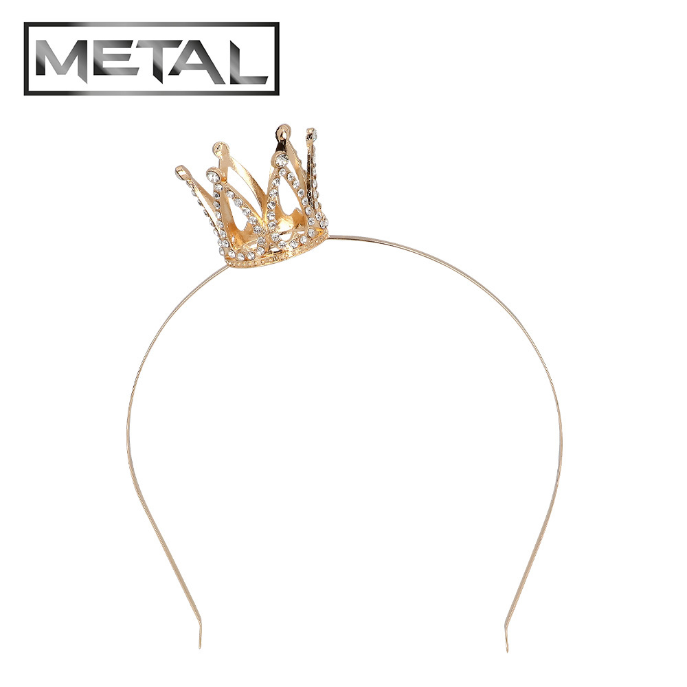 Metalen diadeem Kroon Esther
