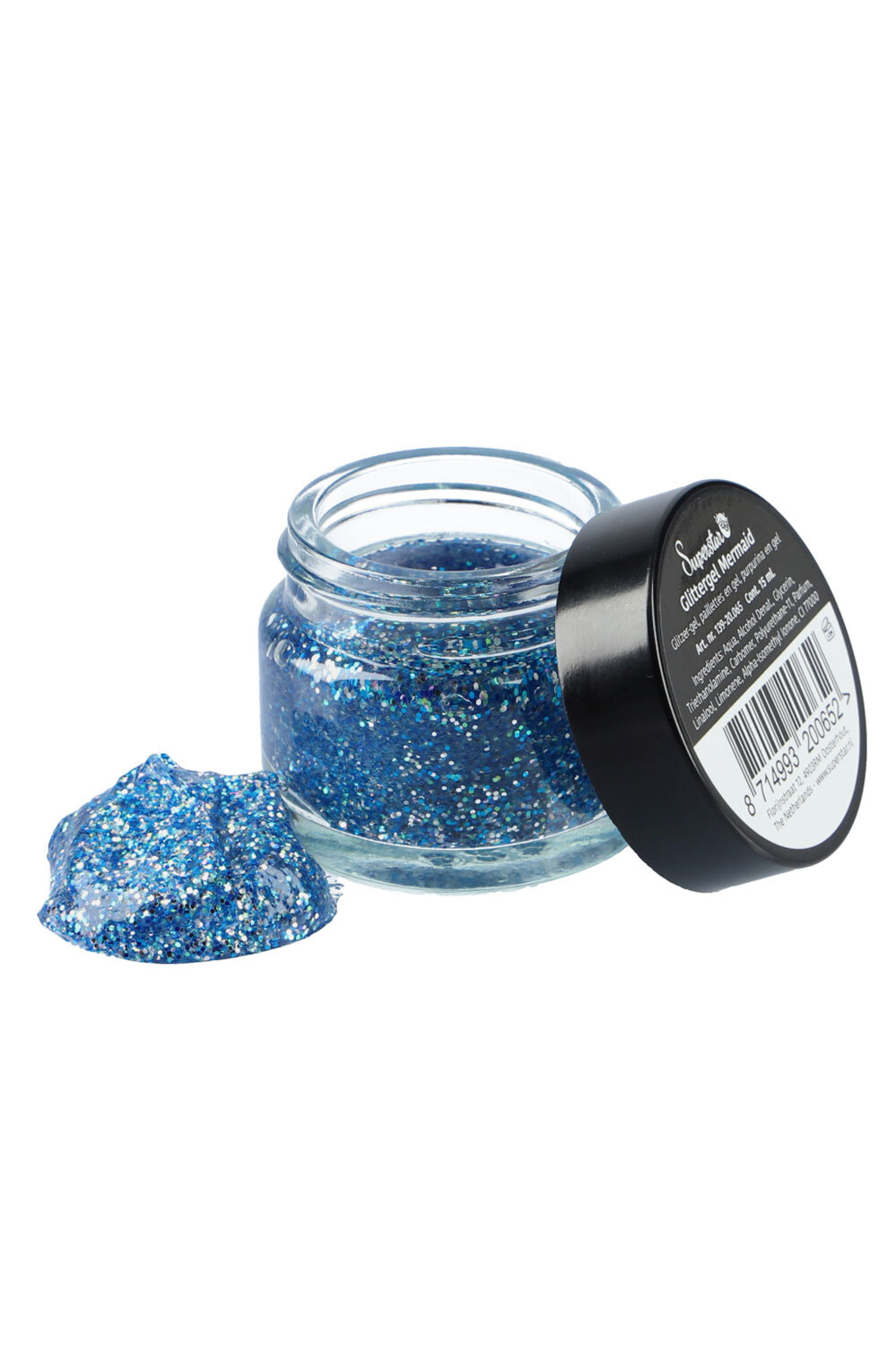 Gel superstar glitter mermaid