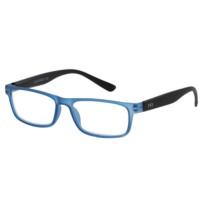 Leesbril G39500 Alex bl/zw +1.0