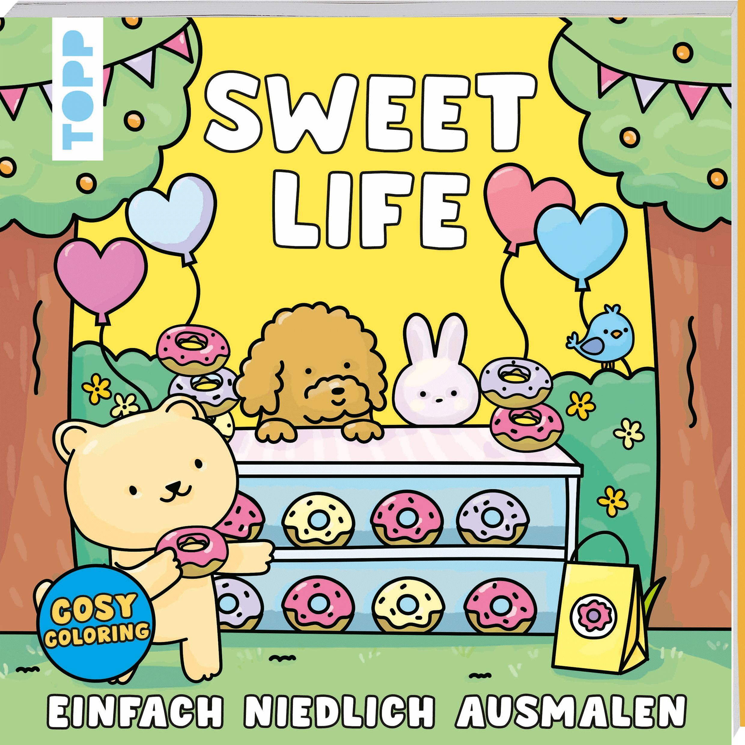 Cozy kleurboek - sweet life