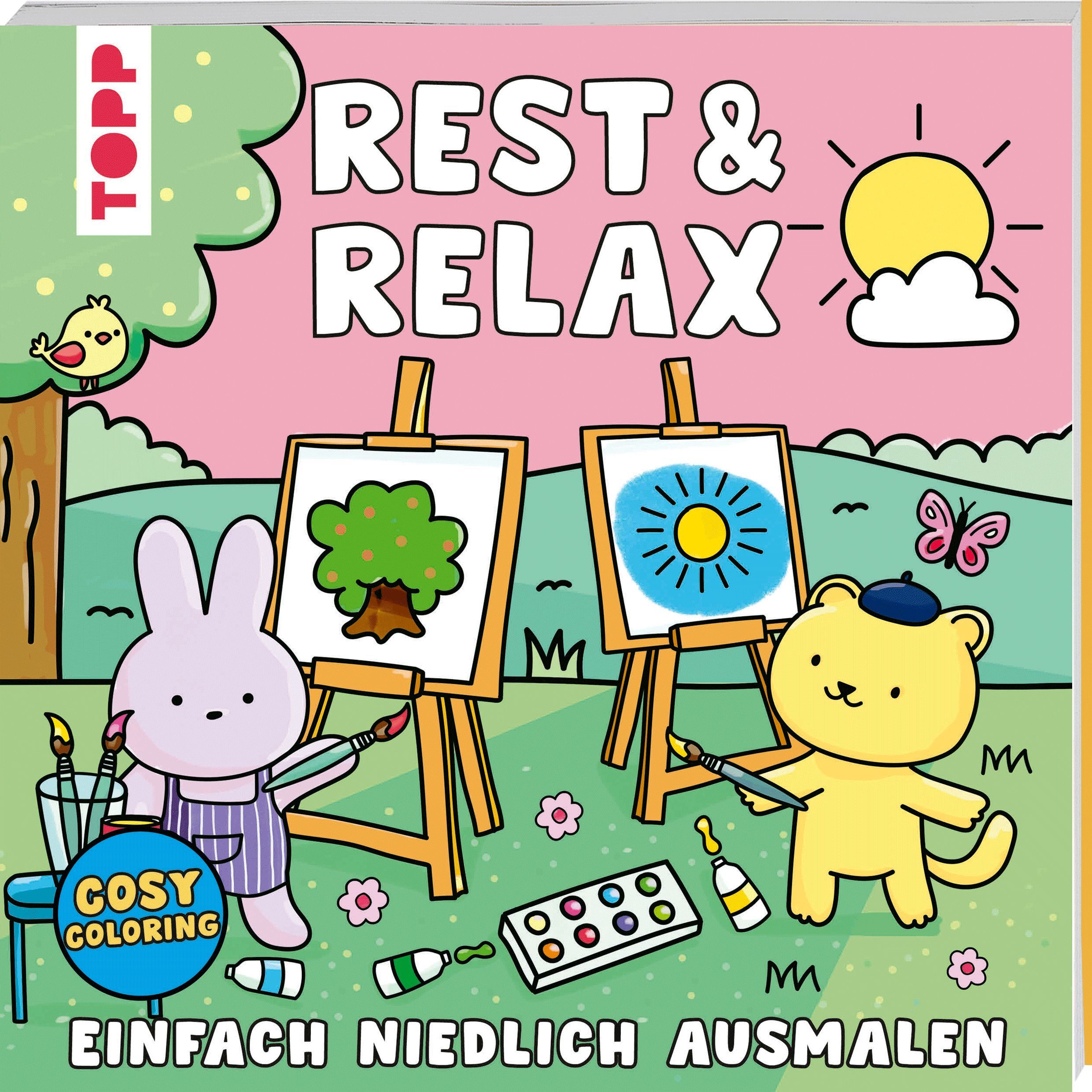 Cozy kleurboek - rust en ontspan