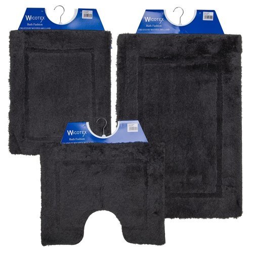 Wicotex toiletmat 50x60 cm uni antraciet