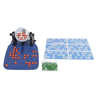 Play ToDay Bingomolen 90 nummer fiches en 48 speelkaarten