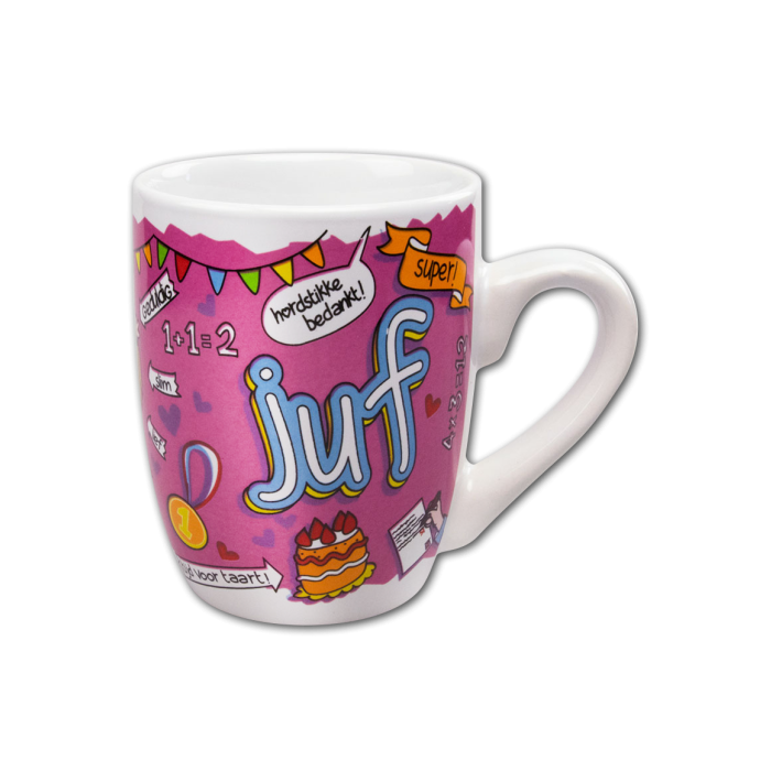 Cartoonmok juf 2