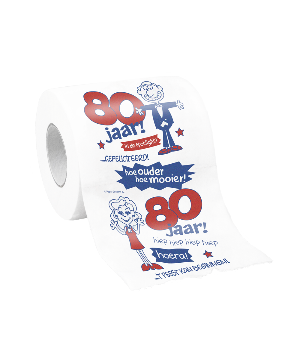 Toiletpapier 80 jaar