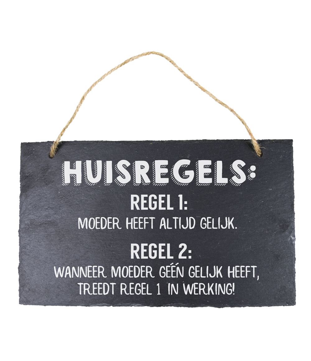 Leisteen Huisregels