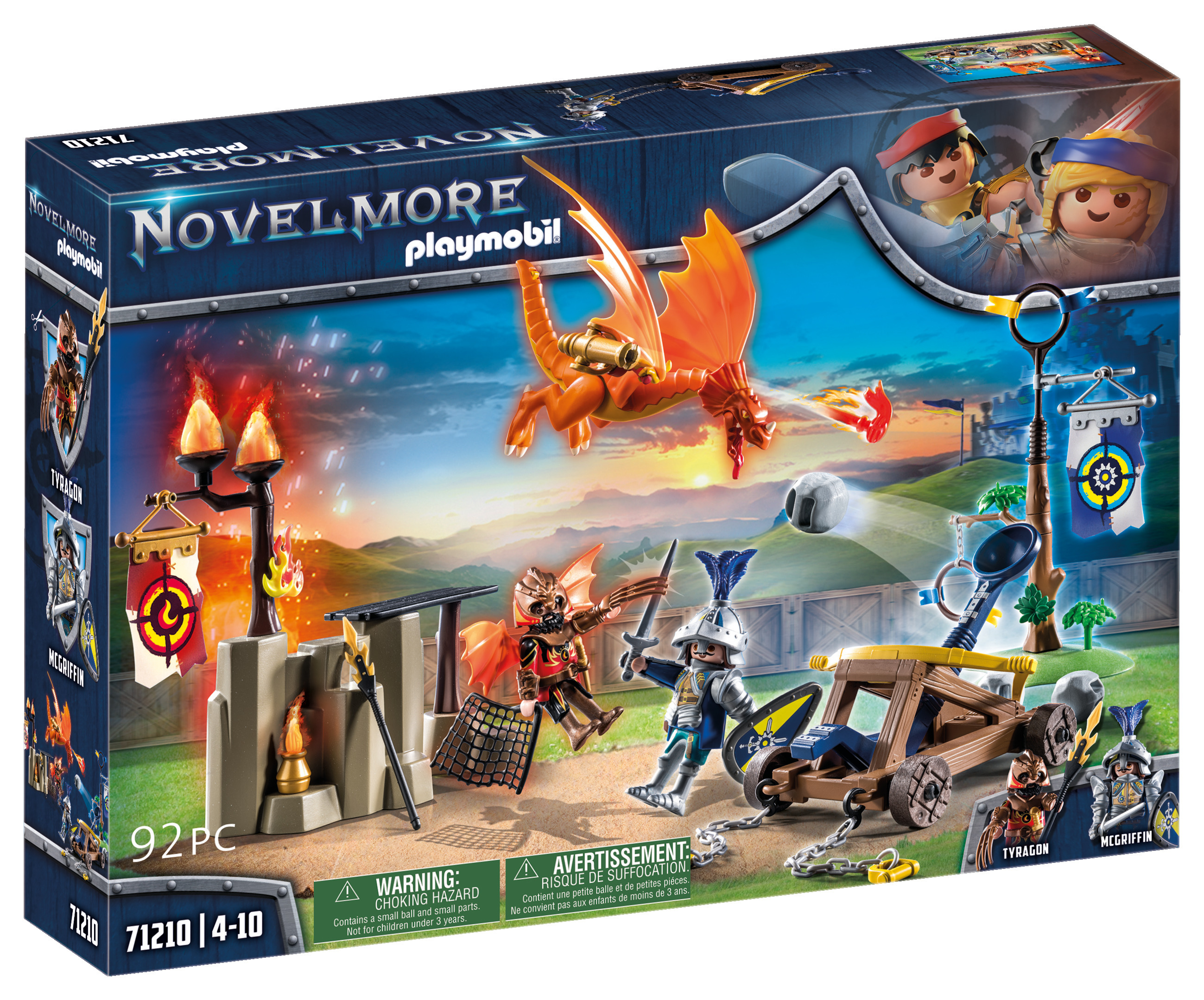 Playmobil® Novelmore 71210 Novelmore vs Burnham raiders - toernooi terrein