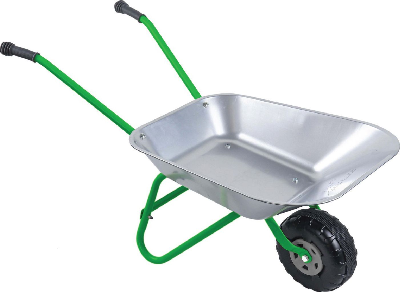 Outdoor active kruiwagen metaal, zilver/groen