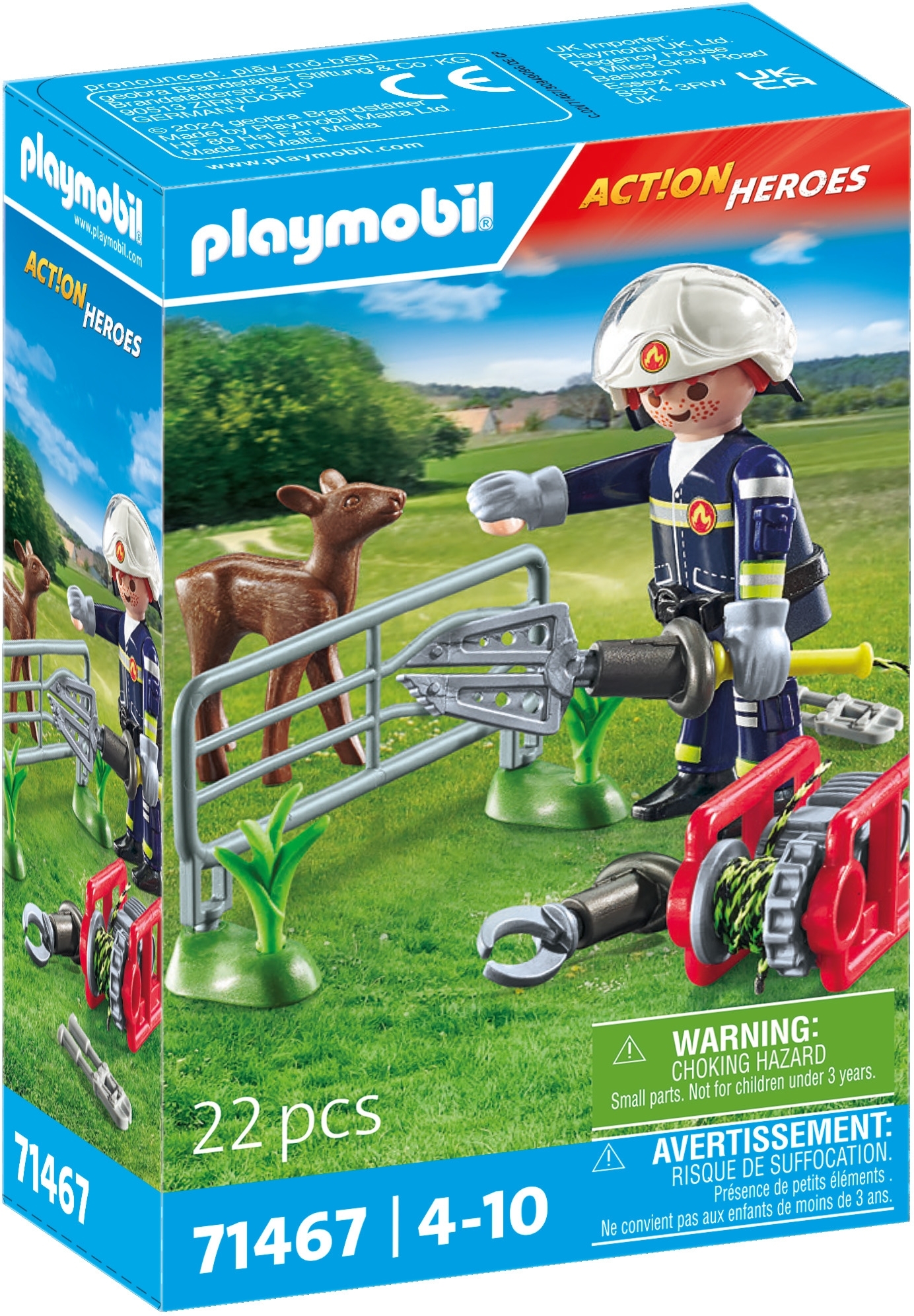 Playmobil® Action Heroes 71467 dierenbescherming brandweer