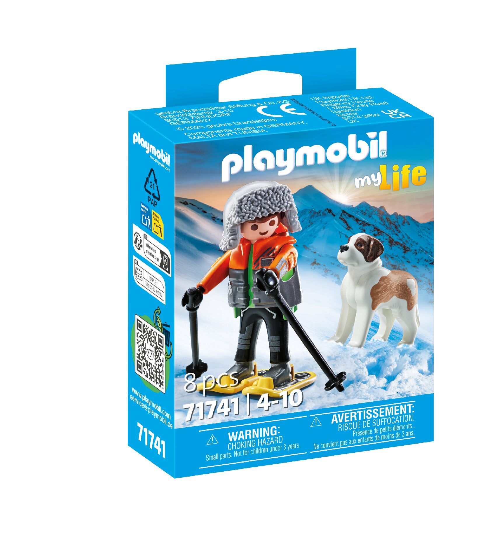 Playmobil® My life 71741 wandelaar met Sint Bernard