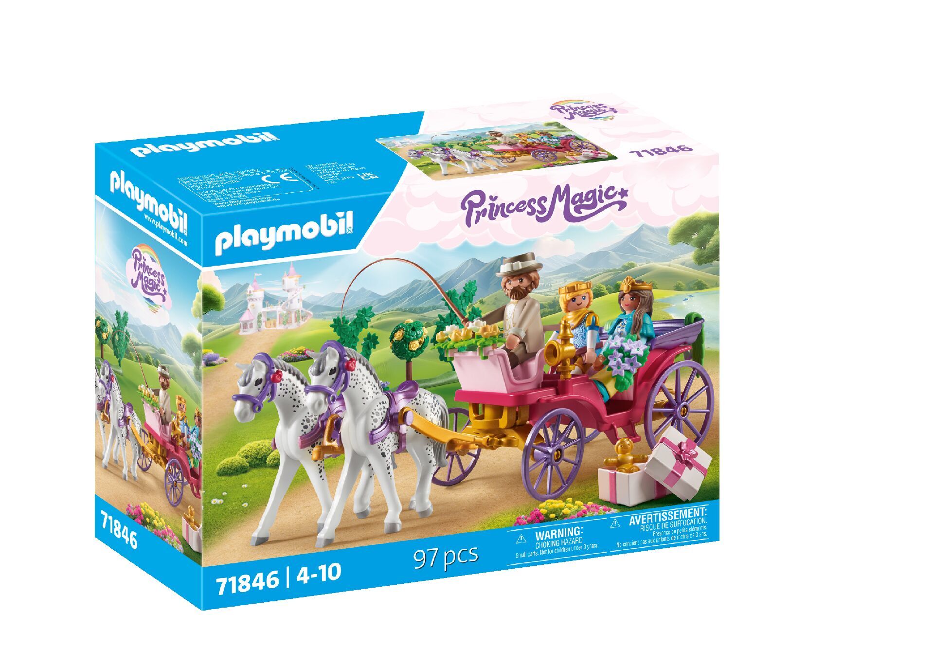 Playmobil® Princess magic 71846 koetsrit met prins en prinses