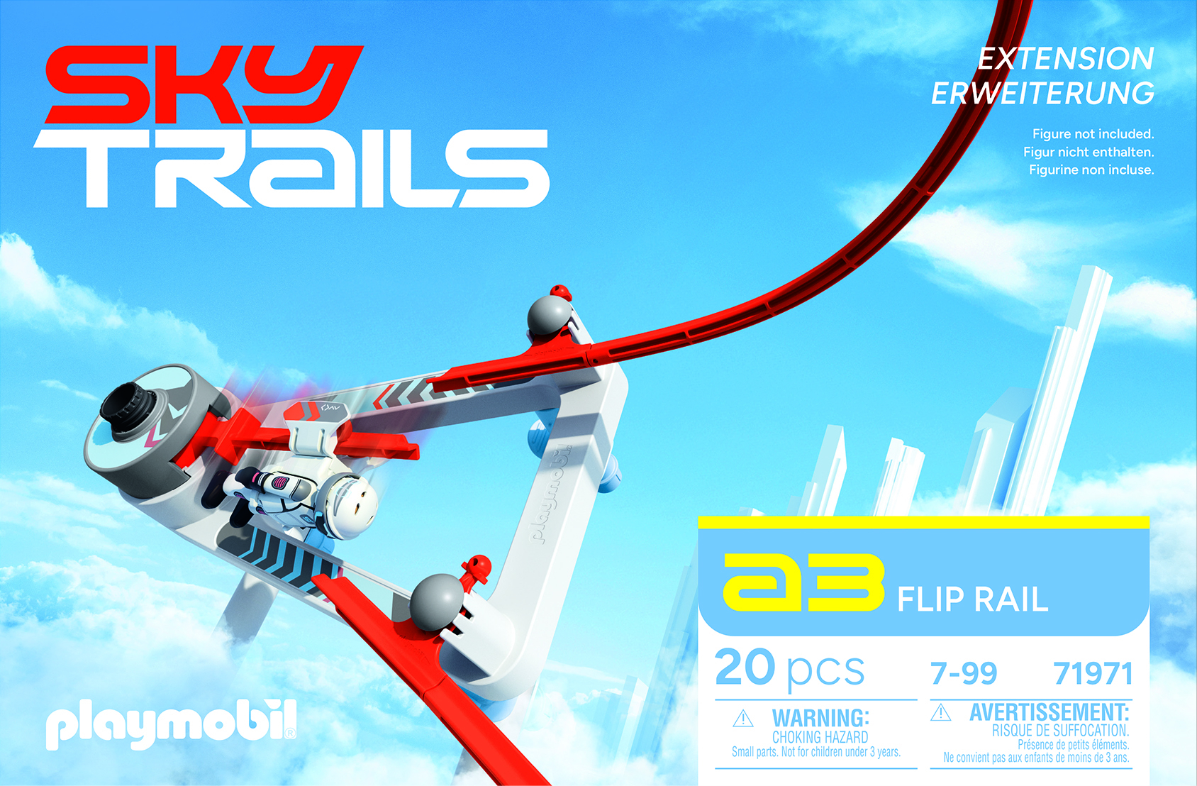 Playmobil® Sky Trails flip rail afbeelding