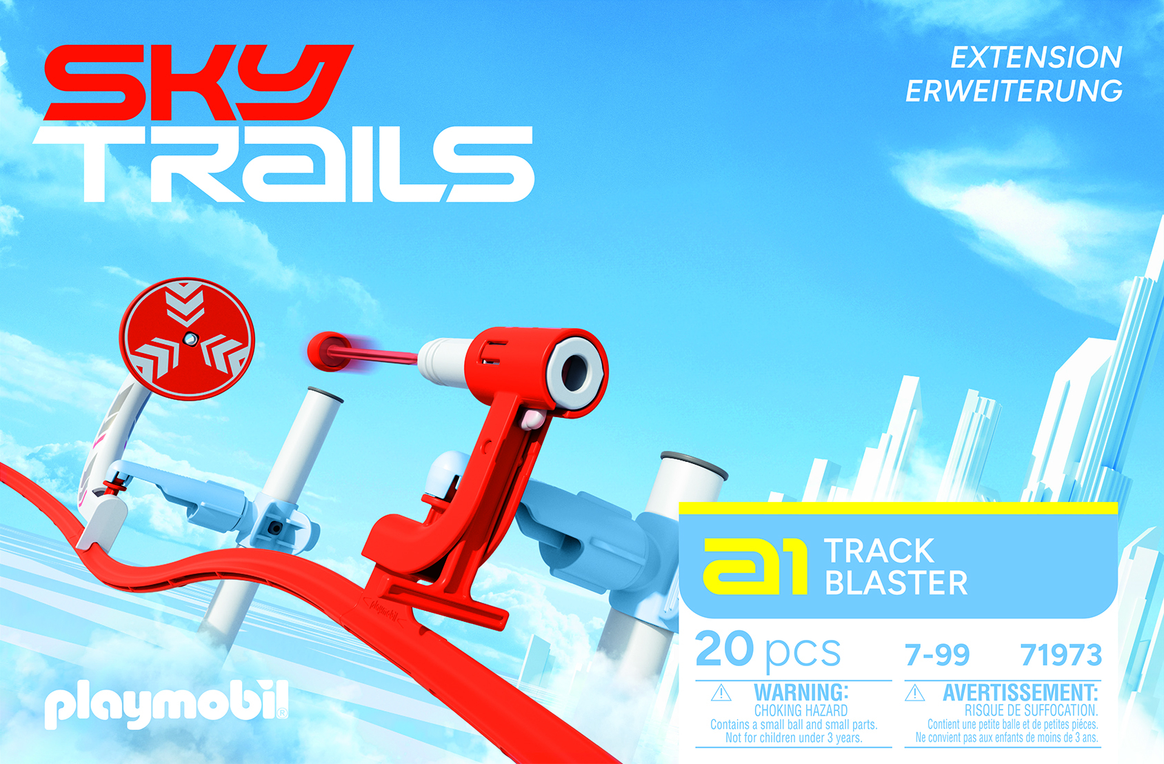 Playmobil® Sky Trails track blaster afbeelding